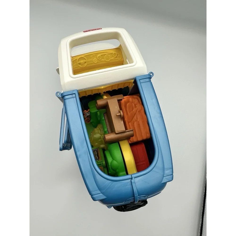 Fisher Price Little People Songs and Sounds Camper Van RV with Accessories Works
